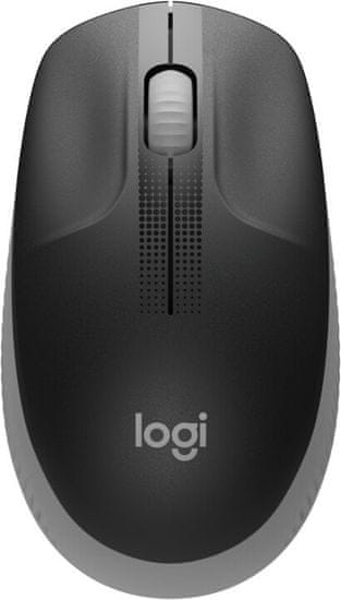 Logitech M190 Wireless miška, siva