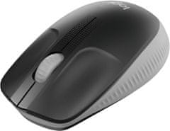 Logitech M190 Wireless miška, siva