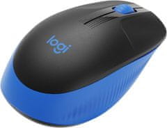 Logitech M190 Wireless miška, modra