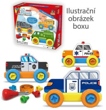 MaDe Junior Mali mehanik, plastičen – policija