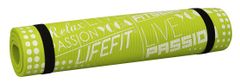 LIFEFIT Exkluziv podloga za vadbo, 100×60×1 cm, zelena