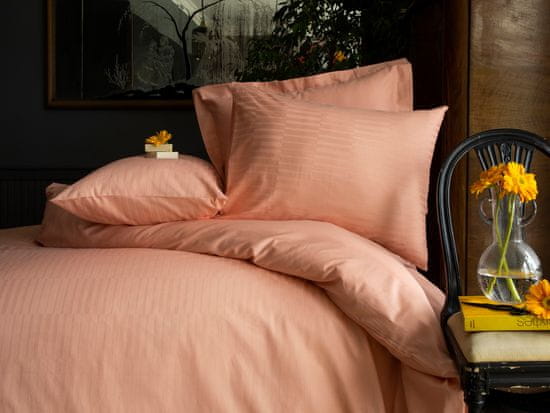 Issimo Luksuzna posteljnina iz žakarda RHYTHM praškasta barva 200x220 / 4*50x70