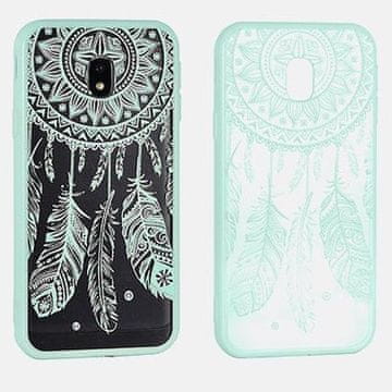 MG Lace Pattern 3 plastika ovitek za Huawei P9 Lite 2017, modra