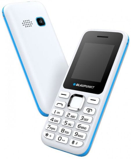 Blaupunkt FS 03 GSM telefon, belo-moder
