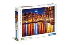 Clementoni puzzle 500 HQC, Amsterdam (35037)