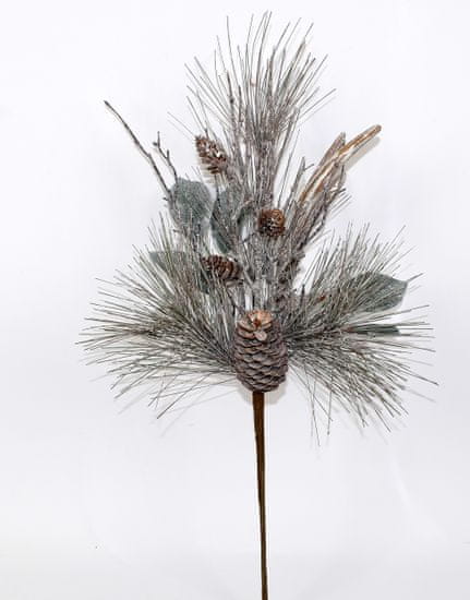 DUE ESSE Božična borova vejica z rogovjem, 50 cm