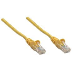 Intellinet CAT5e UTP patch kabel, mrežni, priključni, 0.5 m, rumen