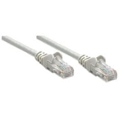 Intellinet CAT5e UTP patch kabel, mrežni, priključni, 1 m, siv
