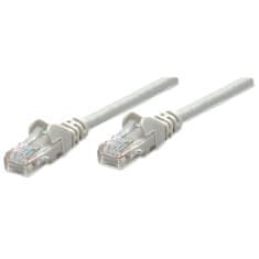 Intellinet CAT5e UTP patch kabel, mrežni, priključni, 1 m, siv