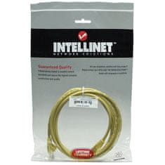Intellinet CAT5e UTP patch kabel, mrežni, priključni, 1 m, rumen