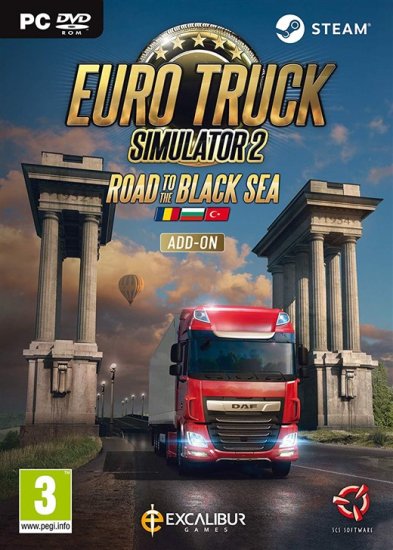 Excalibur Publishing Euro Truck Simulator 2: Road to the Black Sea dodatek (PC)
