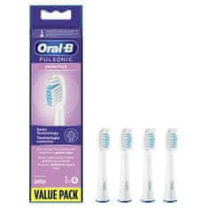 Oral-B Pulsonic Sensitive dodatne glave ščetke, 4 kosi