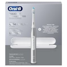 Oral-B Slim Luxe 4500 Platinum sonična električna zobna ščetka