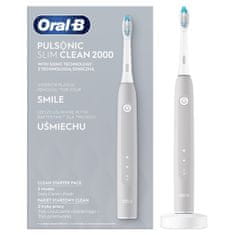 Oral-B Slim Clean 2000 Grey sonična električna zobna ščetka