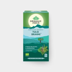 Organic India Tulsi Brahmi BIO, 25 vrečk