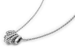 Morellato Sodobna jeklena ogrlica Insieme SAKM75 (verižica, obesek)