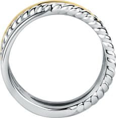 Morellato Romantičen pozlačen prstan Insieme SAKM86 (Obseg 52 mm)
