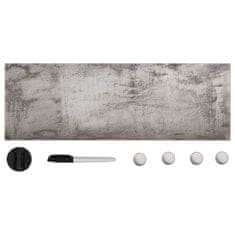 Vidaxl Stenska magnetna tabla iz stekla 60x20 cm