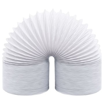 Vidaxl Izpušna cev PVC 6 m 12,5 cm