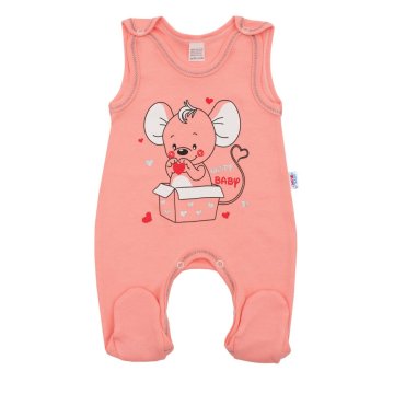 Zaparevrov Majice za dojenčke Mouse salmon
