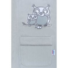 NEW BABY Owls siv kopalni plašč - 110 (4-5 let)