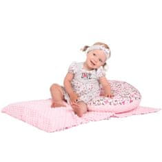 NEW BABY Otroška odeja Bears pink 80x102 cm