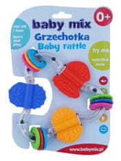 Baby Mix Barvita trikotnik Baby Rattle