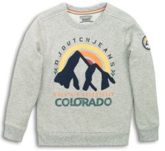 DJ-Dutchjeans fantovski pulover Colorado, 128, siv