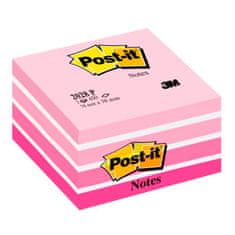 3M 2028-P Post-it kocka Aqua Pink, samolepilni lističi