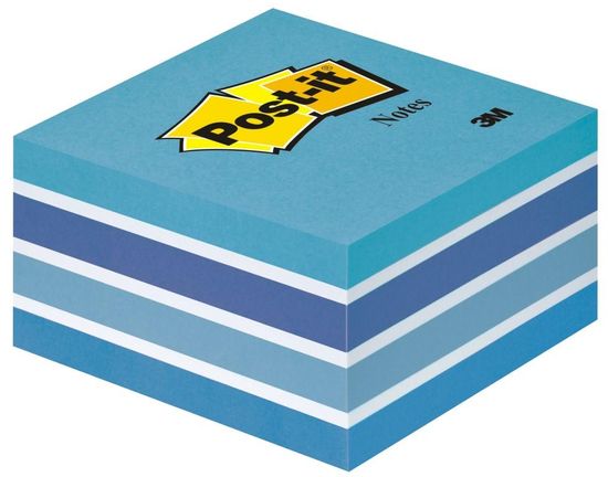 Post-It 2028-B Post-it kocka Aqua, samolepilni lističi, modri