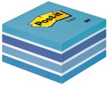 3M 2028-B Post-it kocka Aqua, samolepilni lističi, modri