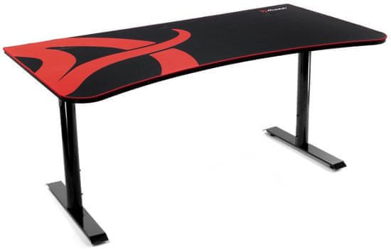 Arozzi Arena gaming miza, črno-rdeča