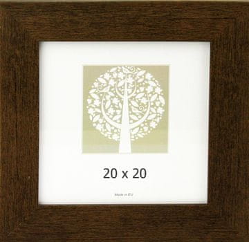 Karako Foto okvir 20x20 cm, plastika, namizni, stenski, 707-A