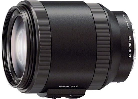 Sony objektiv 18-200 mm F3,5-6,3 E PZ OSS (SELP18200)