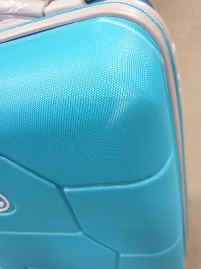 SuitSuit potovalni kovček Caretta S Peppy Blue, svetlo moder - Odprta embalaža