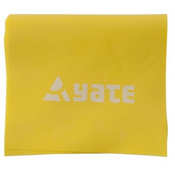 Yate Vadbeni trak FIT BAND 120 x 12 cm, mehka / rumena