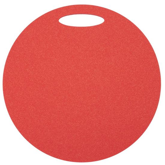Yate Okrogla sedežna podloga 1- plast - rdeča