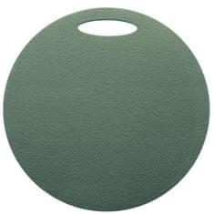 Yate Okrogla sedežna podloga 1- plast, temno zelena