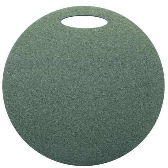 Yate Okrogla sedežna podloga 1- plast, temno zelena