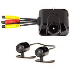 Secutek 2-kanalna mini kamera in snemalnik za avto ali motorno kolo C6