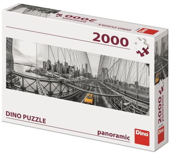 Dino New York panoramic puzzle sestavljanka, 2000 delov