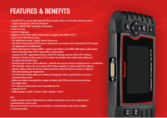 iCarsoft ICarsoft Cr Pro Multibrand diagnostični tester za avtomobile