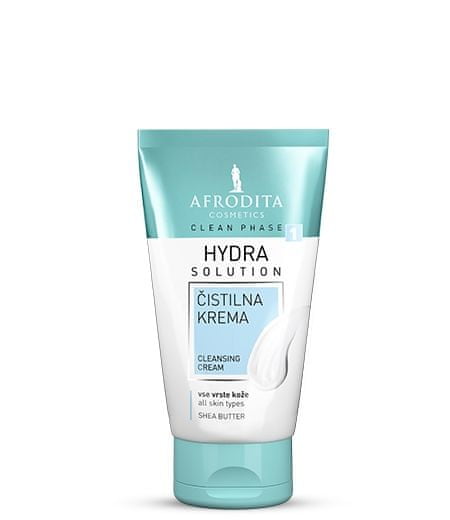 Kozmetika Afrodita Clean Phase Hydra čistilna krema, za vse vrste kože, 25 ml
