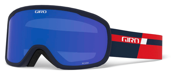Giro smučarska očala Semi, temno modra/rdeča leča, 2 stekli