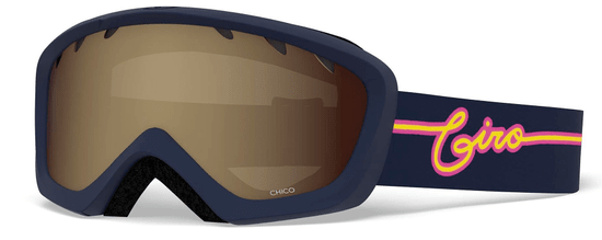 Giro otroška smučarska očala, AR40, temno modra/roza leča