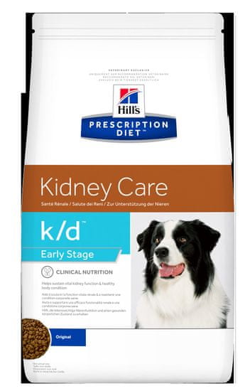 Hill's PD Canine k/d Early Stage pasja krma, 5 kg