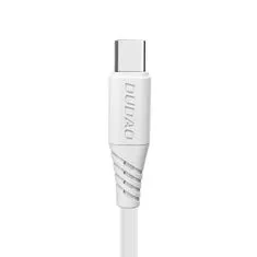 DUDAO L2T kabel USB / USB-C 5A 1m, bela