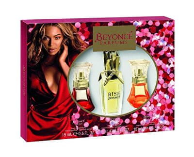 Beyoncé kolekcija EDP, 30 ml + EDP, 15 ml + EDT, 15 ml