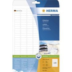 Herma Superprint 4360 etikete, 10 x 36 mm, 25 kos