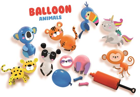 SES Proizvodnja živali iz balonov z napihovalnikom
